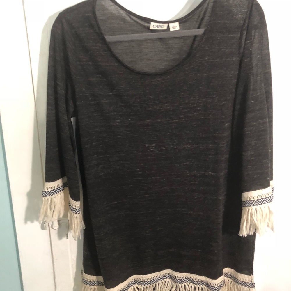 Fringe shirt